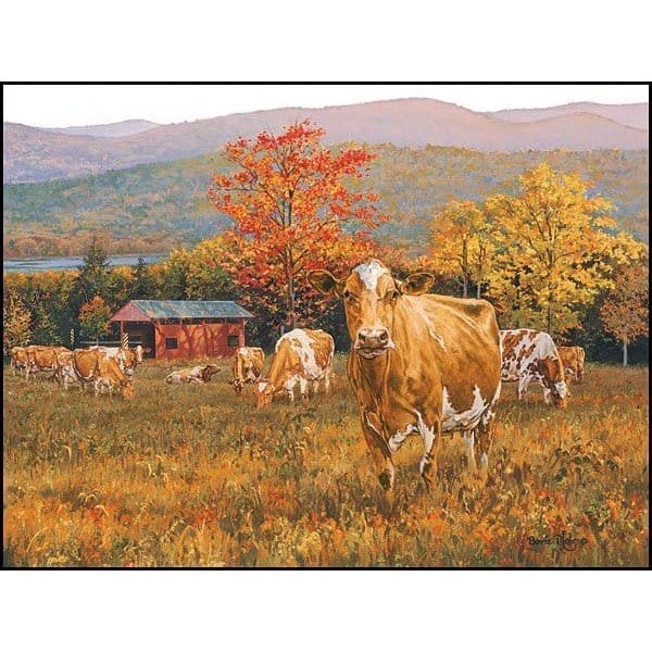 Autumn&#39;s Gold By Bonnie Mohr Art Print - 12 X 16-Penny Lane Publishing-The Village Merchant