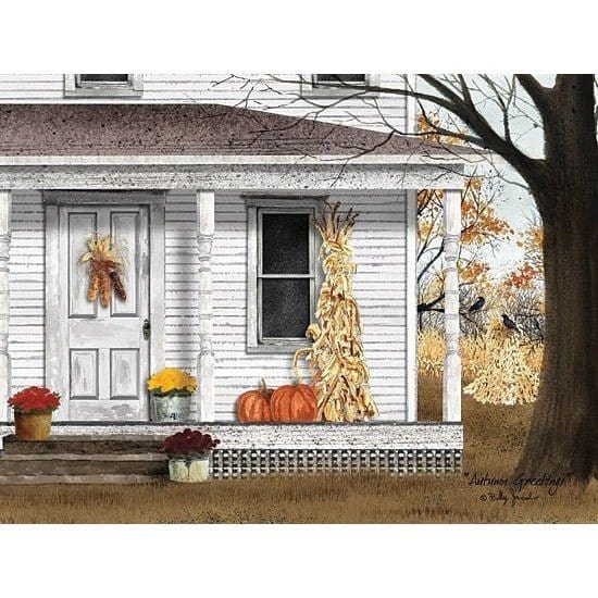 Autunm Greetings By Billy Jacobs Art Print - 12 X 16-Penny Lane Publishing-The Village Merchant