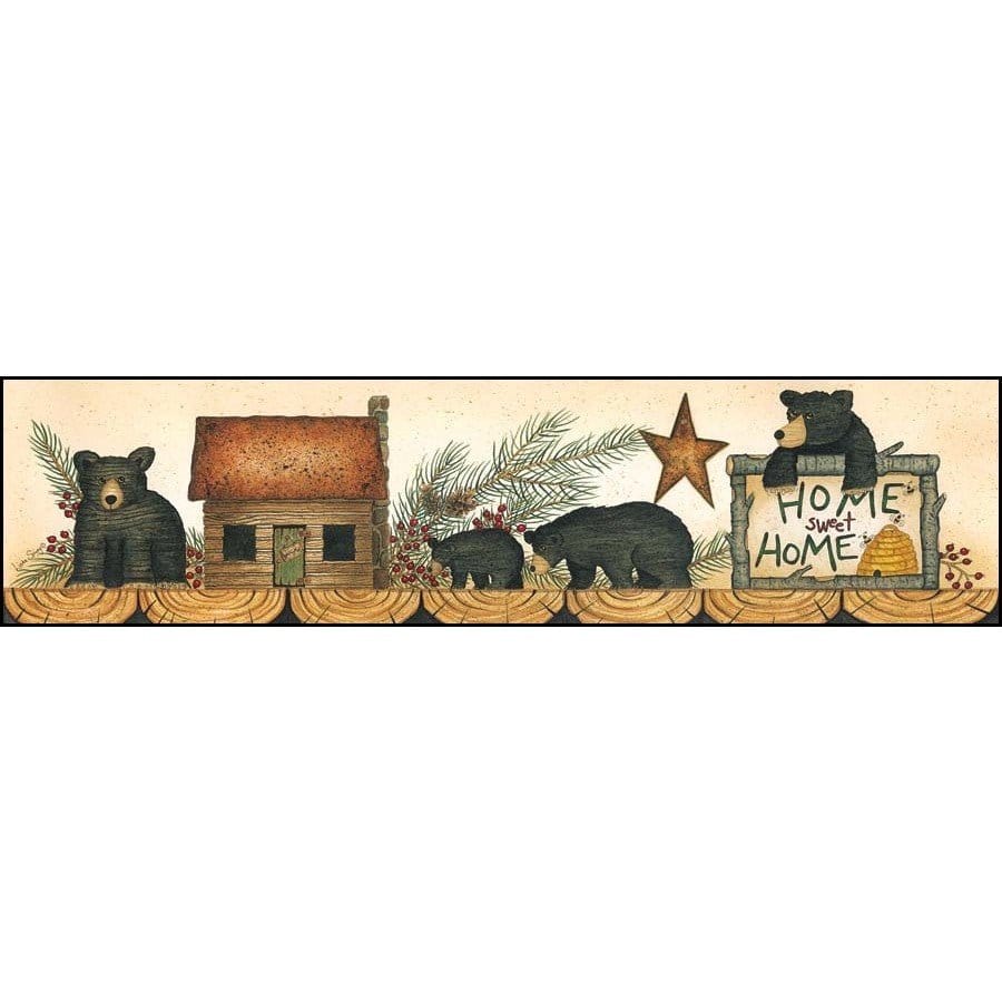 Penny Lane Publishing Backwoods Bears By Linda Spivey Art Print - 8 X 30