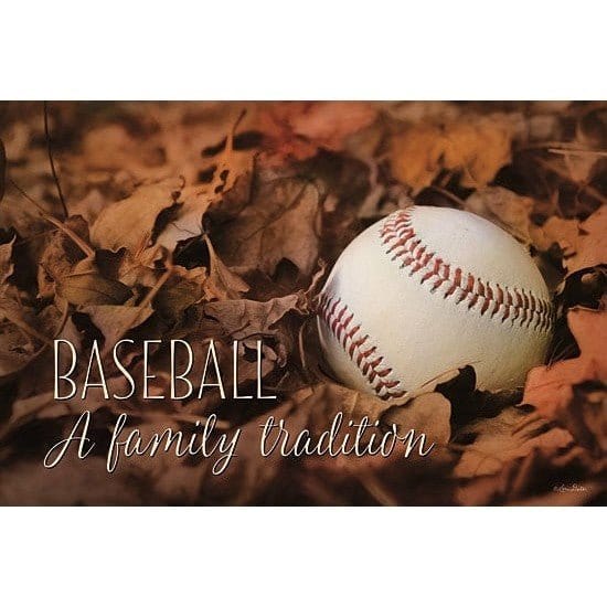 Penny Lane Publishing Baseball A Family Tradition By Lori Deiter Art Print - 12 X 18