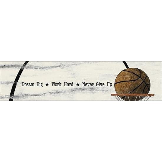 Basketball - Dream By Linda Spivey Art Print - 4 X 18-Penny Lane Publishing-The Village Merchant