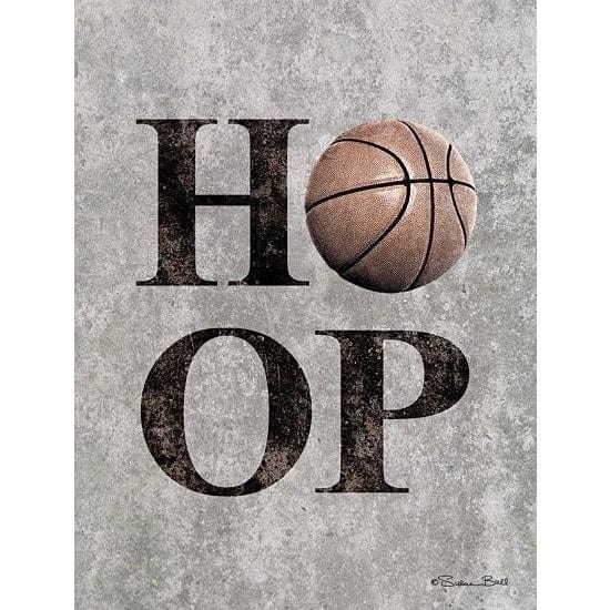 Basketball Hoop By Susan Ball Art Print - 12 X 16-Penny Lane Publishing-The Village Merchant