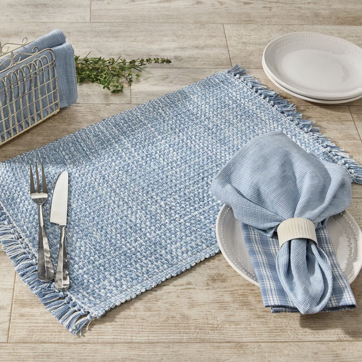 Basketweave Dusk Napkin Set of 2