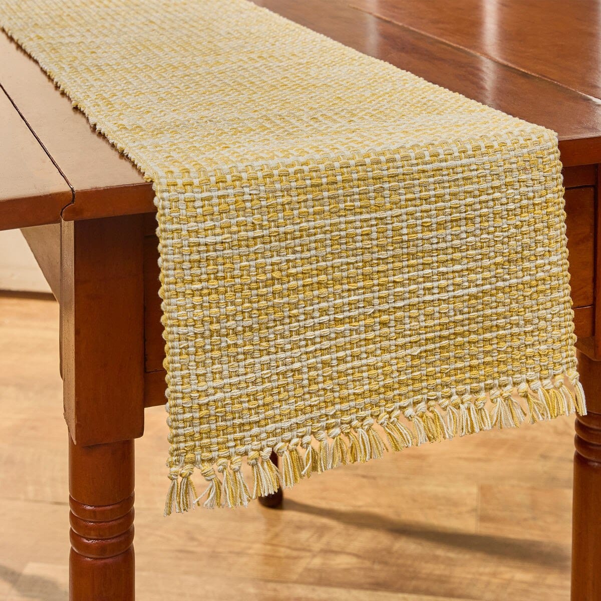 Park Designs Table Runner Basketweave Goldenrod Table Runner 54' Long