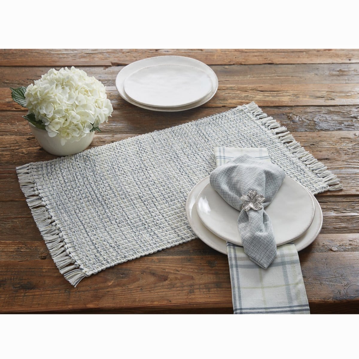 Basketweave in Rain Placemat-Park Designs-The Village Merchant