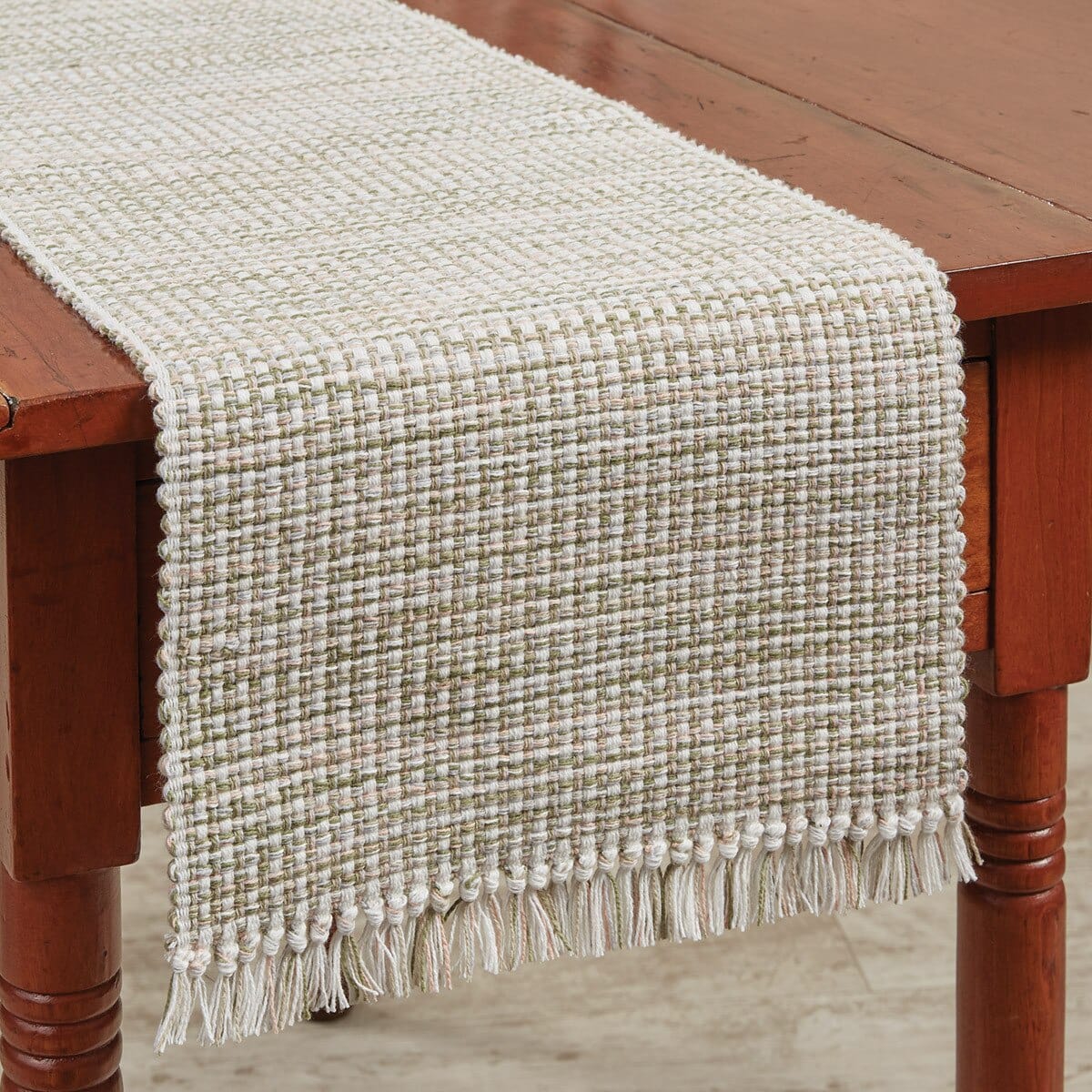 Basketweave Meadow Table Runner 54&#39; Long