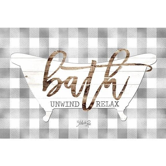 Bath - Unwind & Relax By Marla Rae Art Print - 12 X 18-Penny Lane Publishing-The Village Merchant