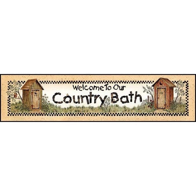 Bath Welcome By Linda Spivey Art Print - 5 X 20-Penny Lane Publishing-The Village Merchant