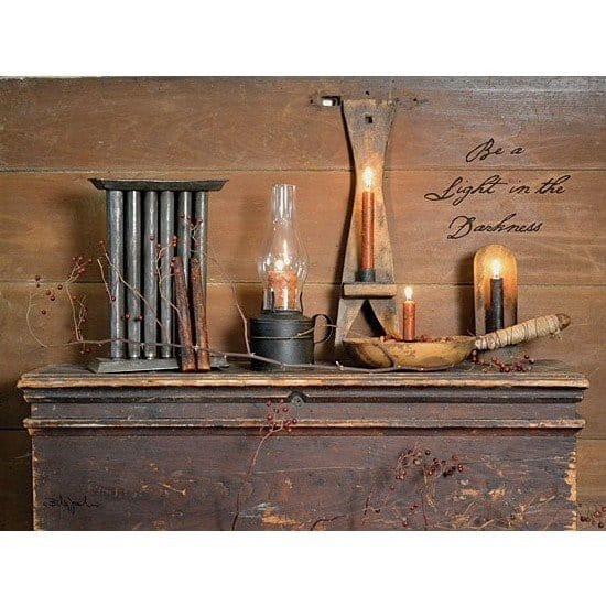 Penny Lane Publishing Be A Light By Billy Jacobs Art Print - 12 X 16