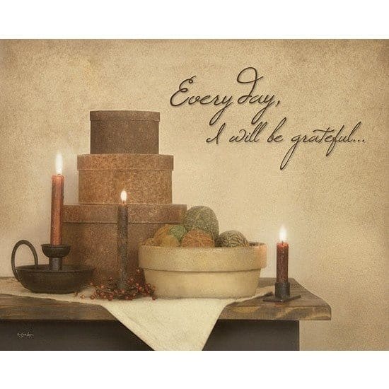 Penny Lane Publishing Be Greatful II By Susie Boyer Art Print - 16 X 20