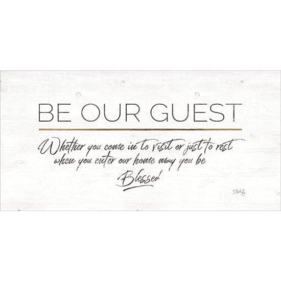 Be Our Guest By Marla Rae Art Print - 12 X 24-Penny Lane Publishing-The Village Merchant