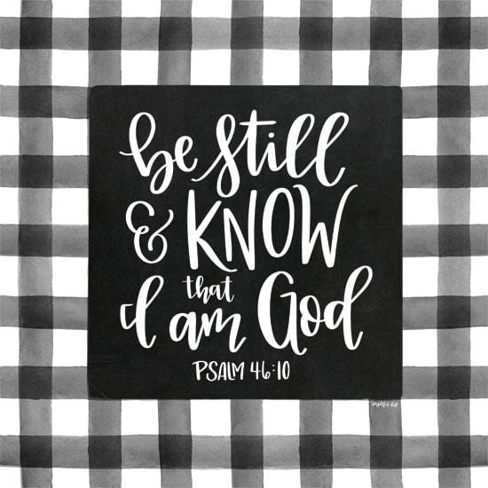 Be Still And Know That I Am God By Imperfect Dust Art Print - 12 X 12-Penny Lane Publishing-The Village Merchant