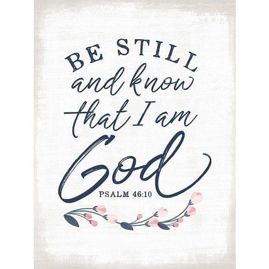 Penny Lane Publishing Be Still By Mollie B Right Art Print - 12 X 16