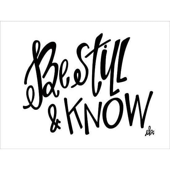 Be Still & Know By Erin Barrett Art Print - 12 X 16-Penny Lane Publishing-The Village Merchant