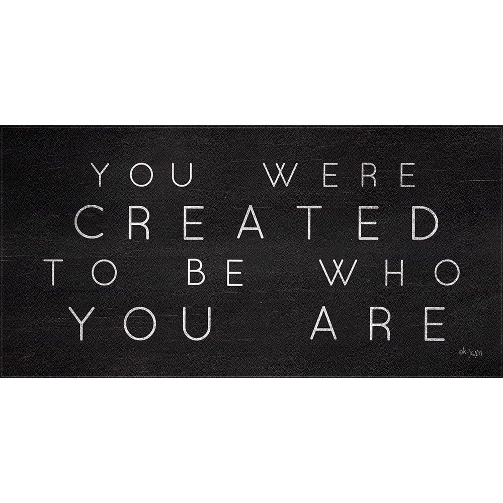 Penny Lane Publishing Be Who You Are By Jaxn Blvd Art Print - 9 X 18
