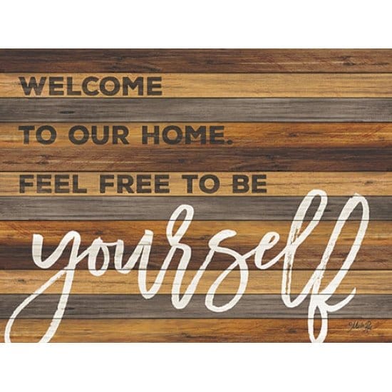 Penny Lane Publishing Be Yourself By Marla Rae Art Print - 12 X 16