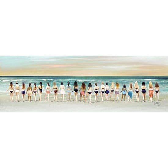 Beach Babes By Marla Rae Art Print - 8 X 24-Penny Lane Publishing-The Village Merchant