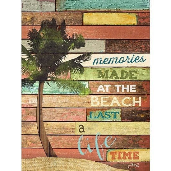 Beach Memories By Marla Rae Art Print - 12 X 16-Penny Lane Publishing-The Village Merchant