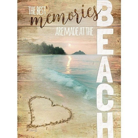 Beach Memories By Marla Rae Art Print - 12 X 16-Penny Lane Publishing-The Village Merchant