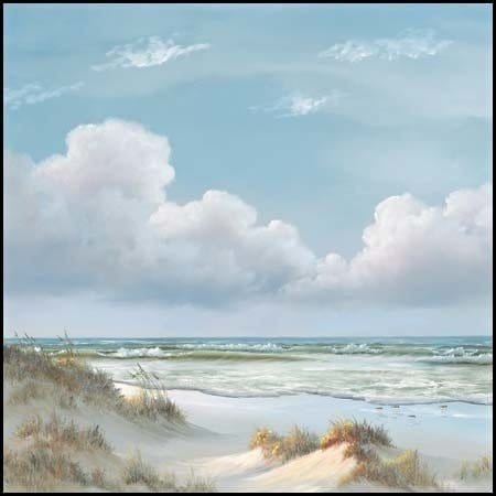 Penny Lane Publishing Beautiful Day I Triptych By Georgia Janisse Art Print - 12 X 12
