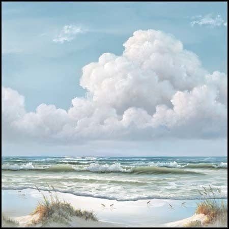 Penny Lane Publishing Beautiful Day II Triptych By Georgia Janisse Art Print - 12 X 12