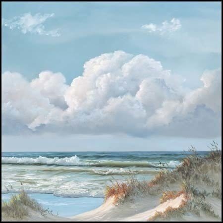 Penny Lane Publishing Beautiful Day III Triptych By Georgia Janisse Art Print - 12 X 12