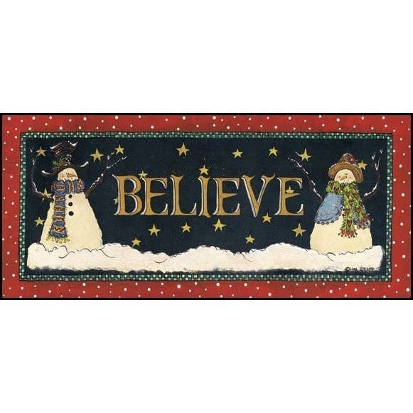 Believe By Lisa Hillaker Art Print - 5 X 12-Penny Lane Publishing-The Village Merchant