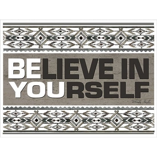 Believe In Yourself By Cindy Jacobs Art Print - 12 X 16-Penny Lane Publishing-The Village Merchant