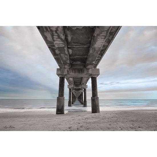 Beneath The Outer Banks Pier By Lori Deiter Art Print - 12 X 18-Penny Lane Publishing-The Village Merchant