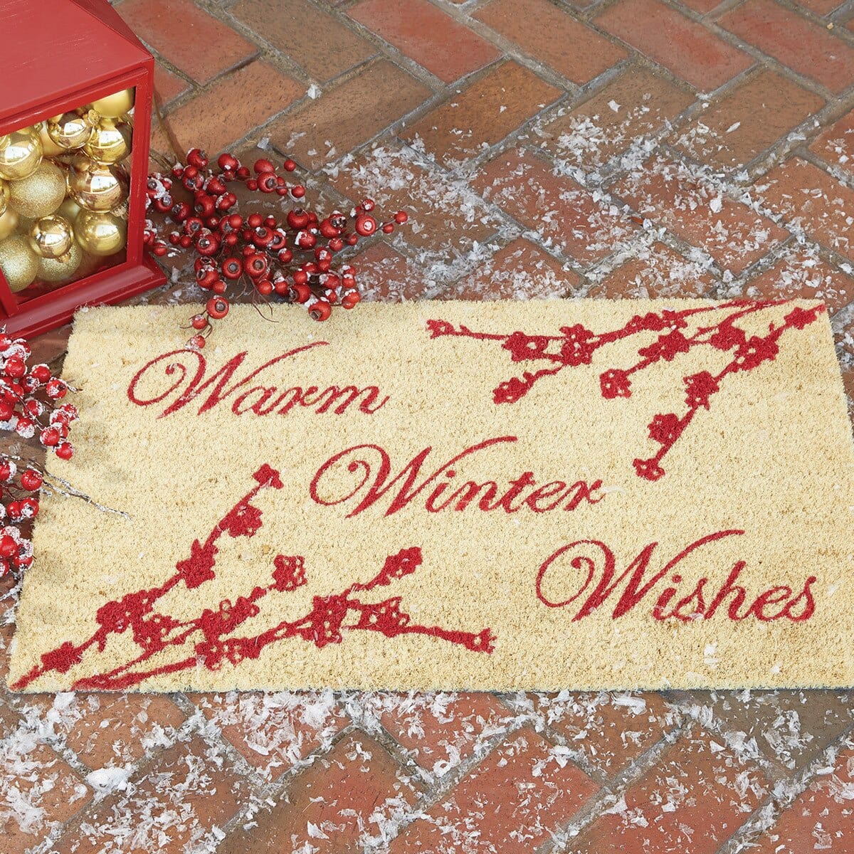 Berry Elegance Coir Patricia Heaton Home Doormat