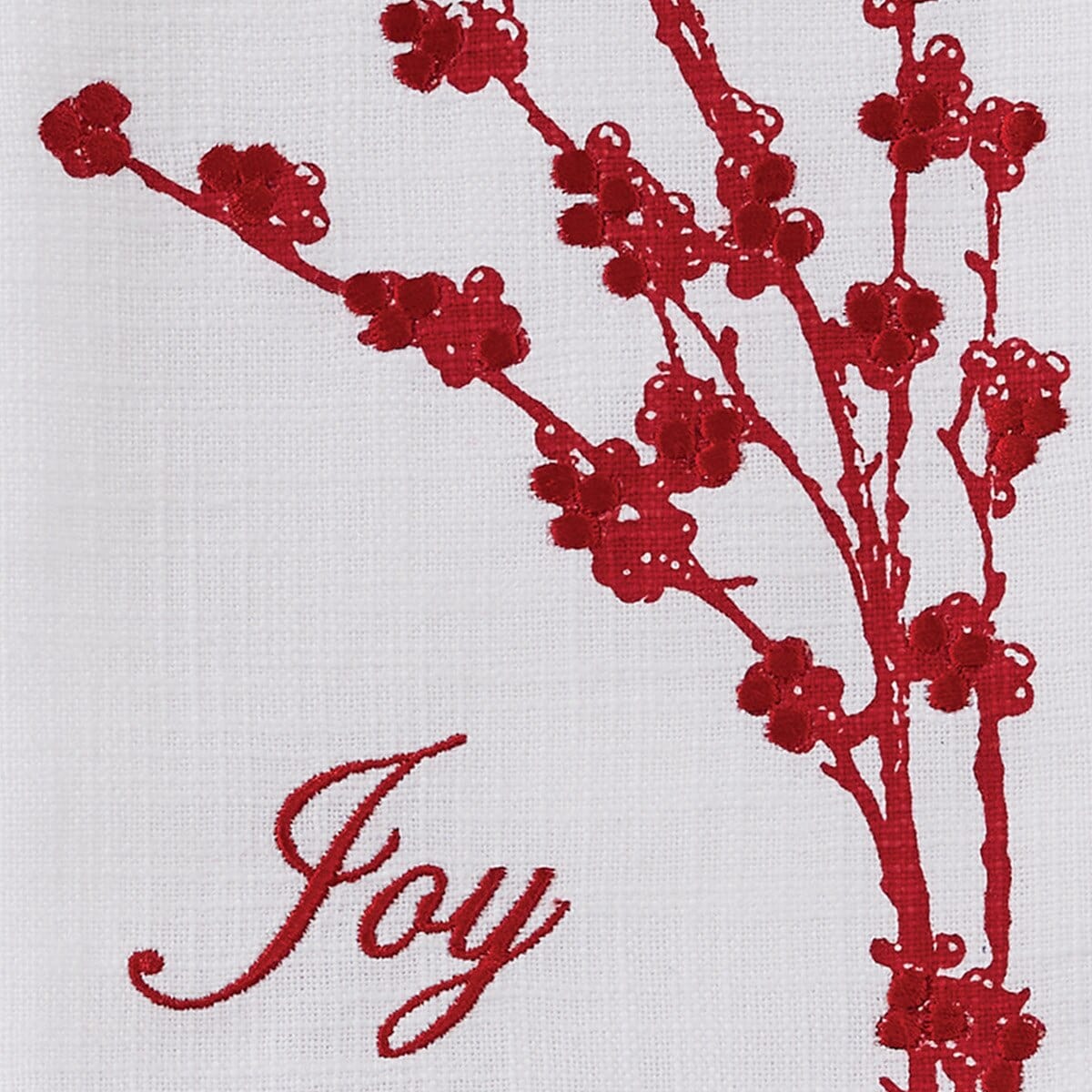 Berry Elegance Embroidered Patricia Heaton Home - Joy Decorative Towel