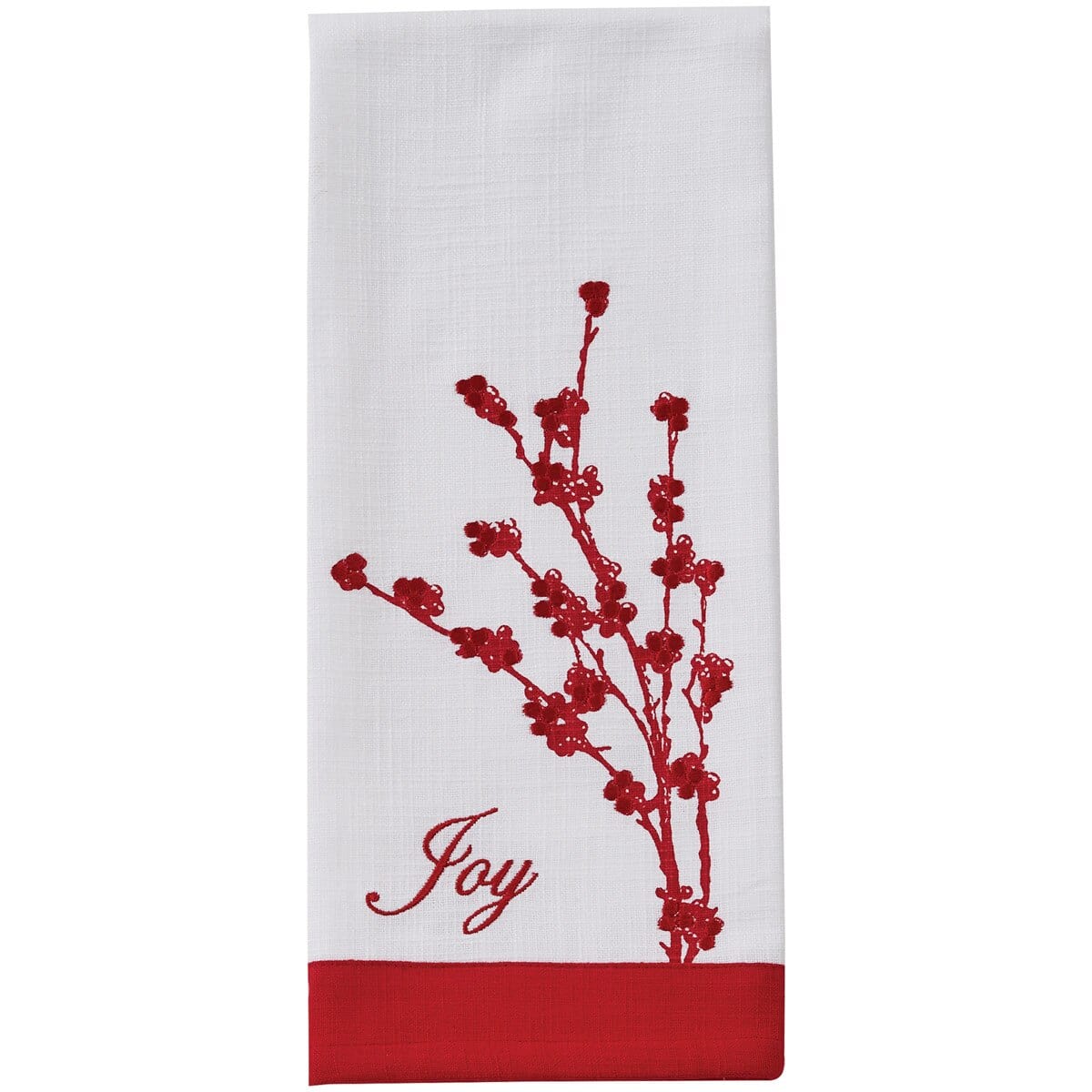 Berry Elegance Embroidered Patricia Heaton Home - Joy Decorative Towel