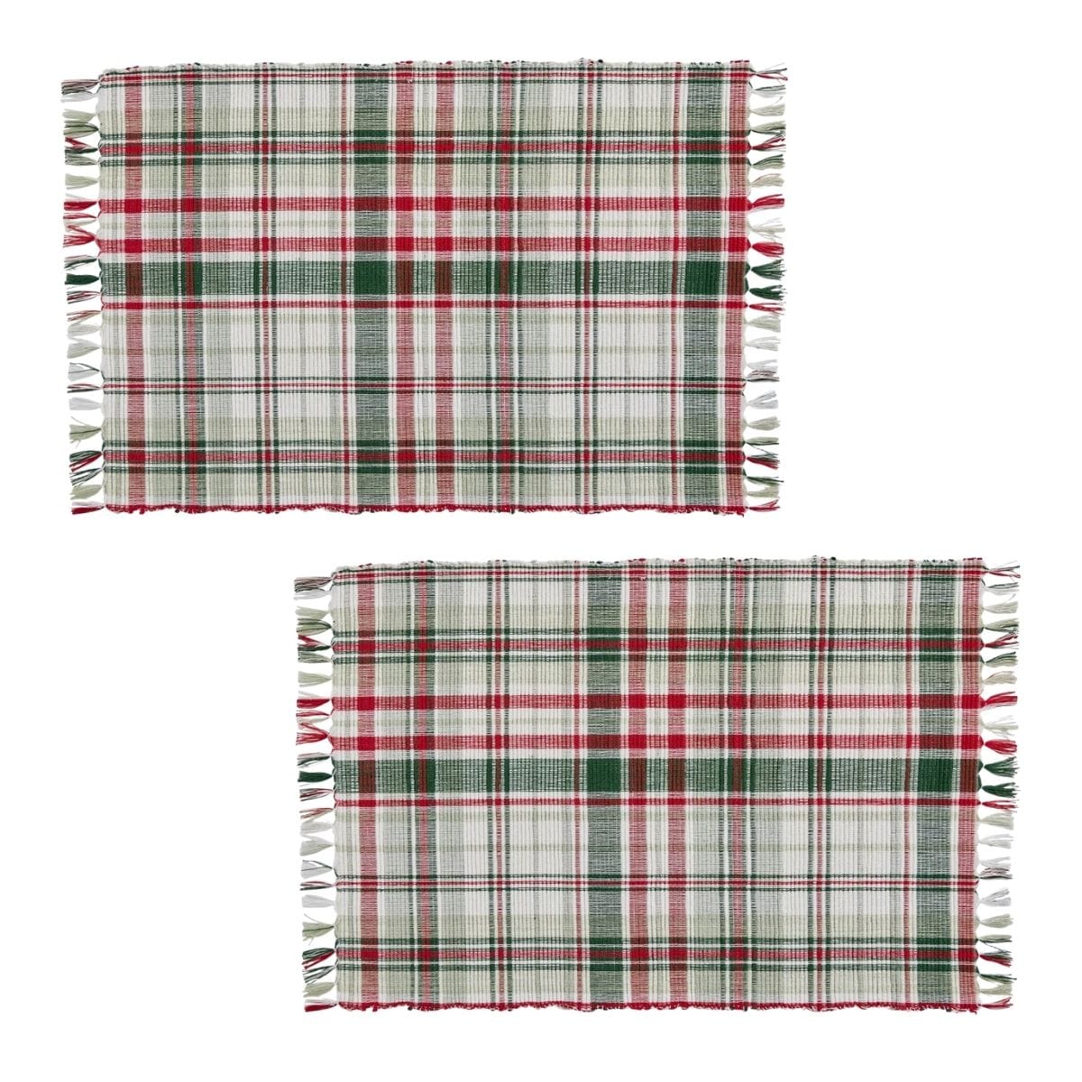 Berry Frost Plaid Placemat Set of 2