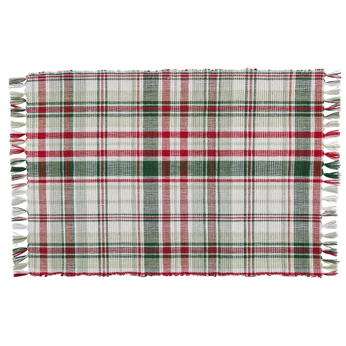 Berry Frost Plaid Placemat Set of 2
