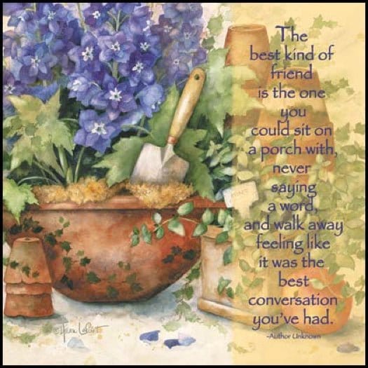 Best Kind Of Friend By Annie La Point Art Print - 8 X 8-Penny Lane Publishing-The Village Merchant