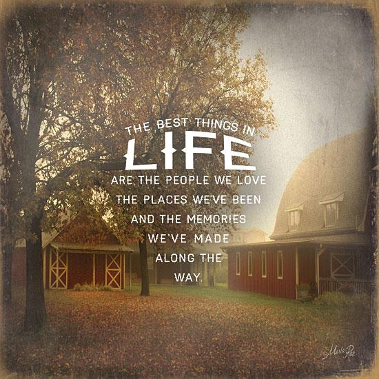 Best Things In Life By Marla Rae Art Print - 12 X 12-Penny Lane Publishing-The Village Merchant