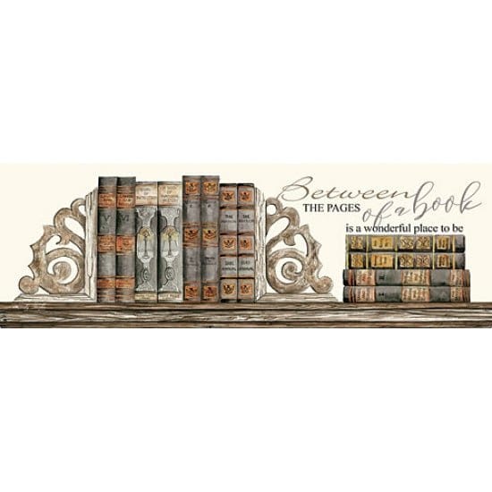 Penny Lane Publishing Between The Pages Of A Book By Cindy Jacobs Art Print - 8 X 24