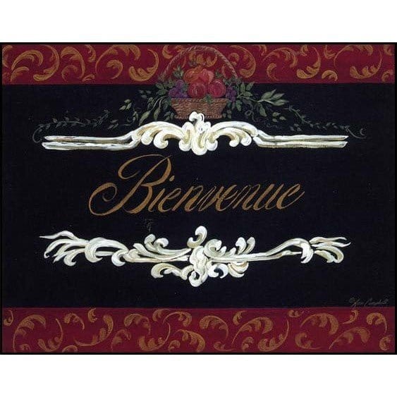 Penny Lane Publishing Bienvenue By Ann Campbell Art Print - 11 X 14