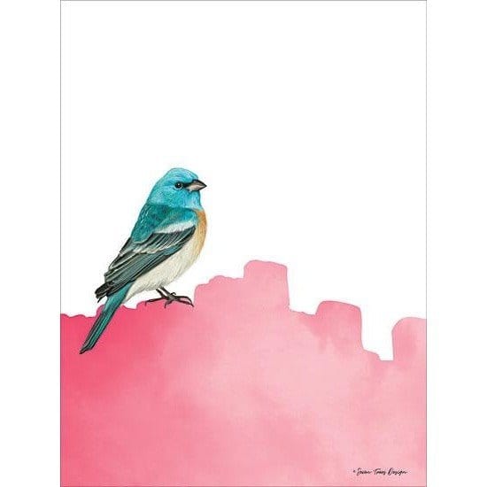 Bird On Pink By Seven Trees Art Print - 12 X 16-Penny Lane Publishing-The Village Merchant