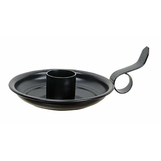 Black Metal - Courting Candle Holder For Taper Candles-Craft Wholesalers-The Village Merchant