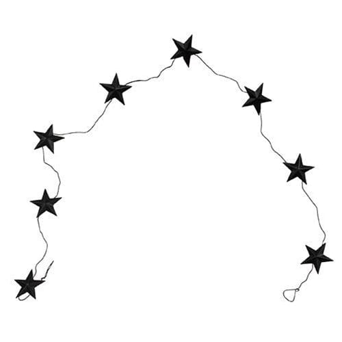 Black Star Garland 60&quot; Long