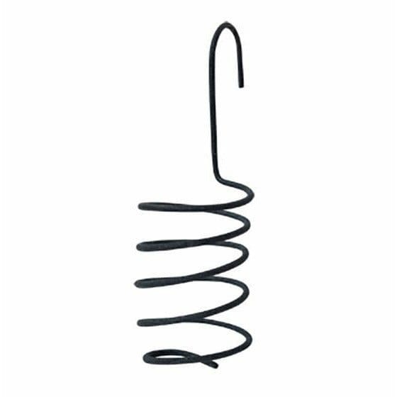 Black Wire - Spiral - Hanging Candle Holder For Taper Candles-Craft Wholesalers-The Village Merchant