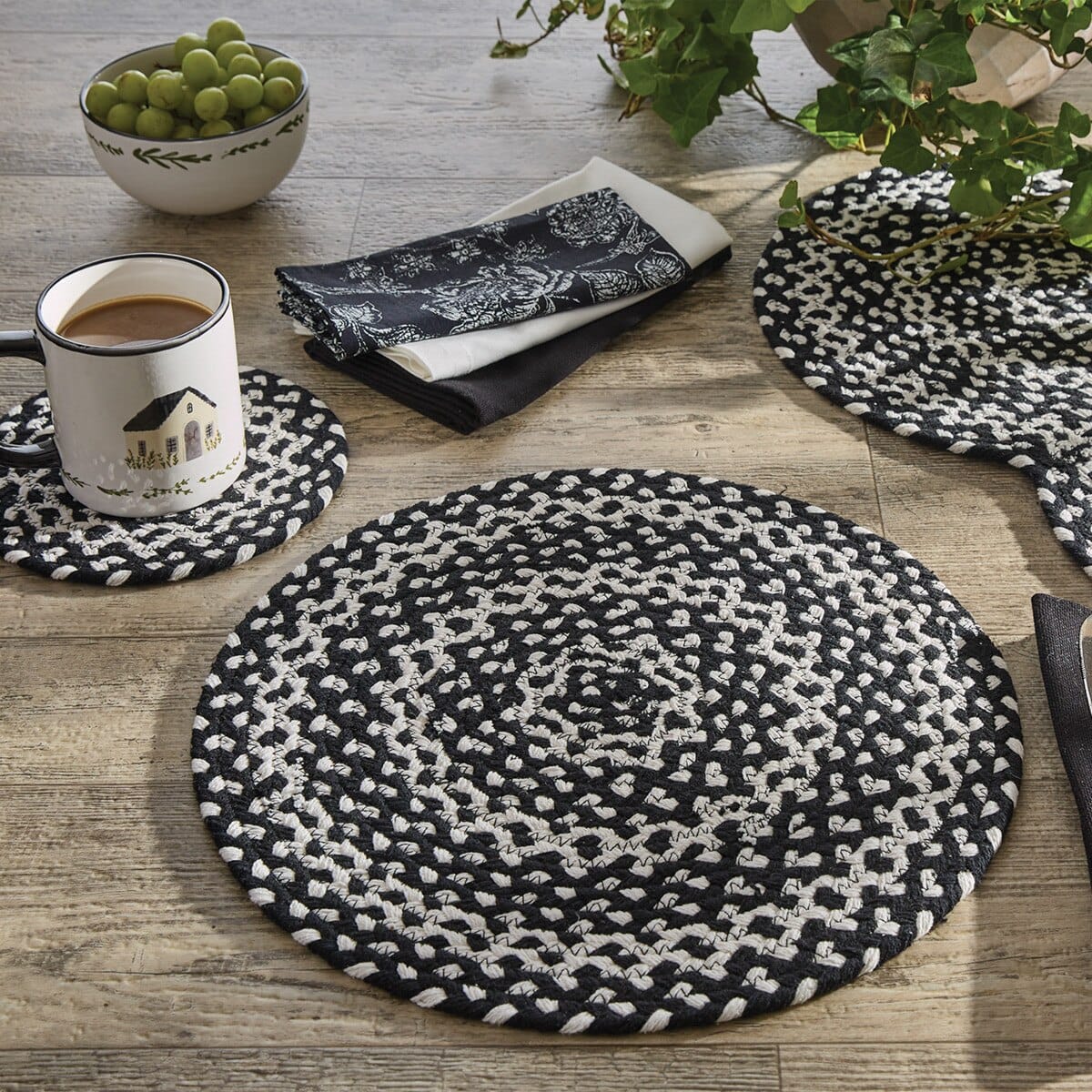 Park Designs Blacksburg Braided Table Runner 54'' Long