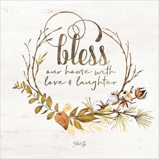 Bless Our Home Fall Foliage By Marla Rae Art Print - 12 X 12-Penny Lane Publishing-The Village Merchant