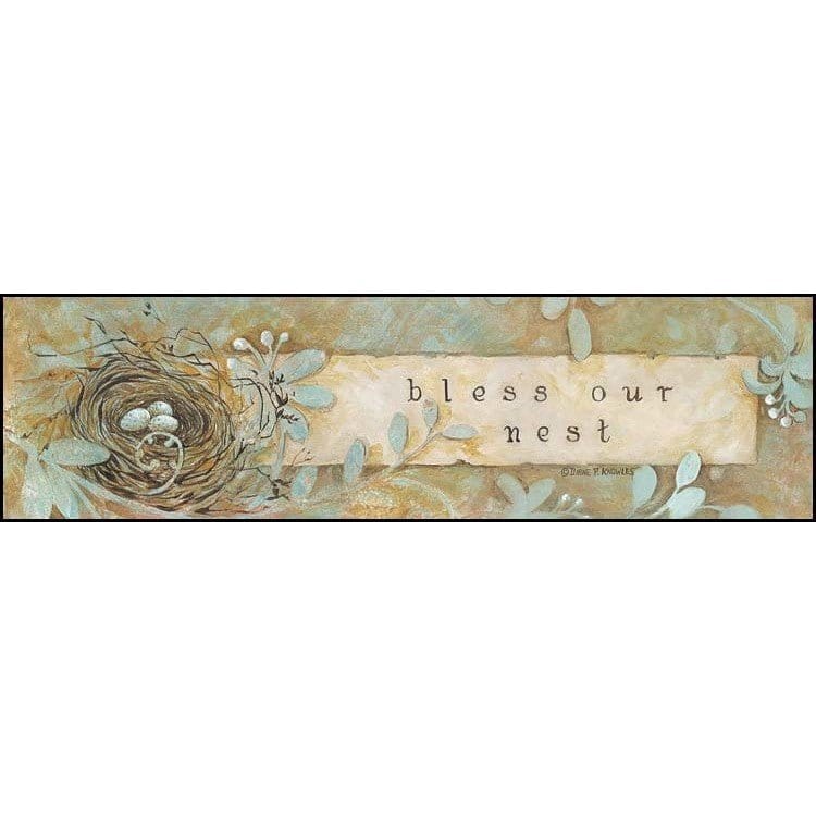 Bless Our Nest By Diane Knowles Art Print - 6 X 24-Penny Lane Publishing-The Village Merchant