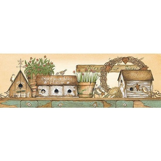 Penny Lane Publishing Bless Our Nest By Linda Spivey Art Print - 12 X 36