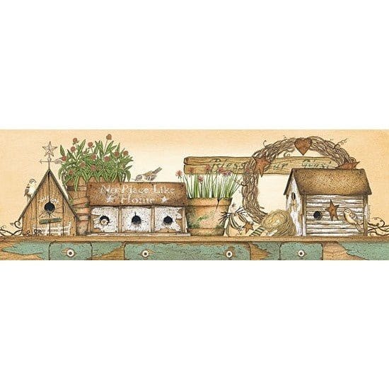 Bless Our Nest By Linda Spivey Art Print - 12 X 36-Penny Lane Publishing-The Village Merchant