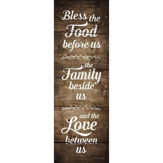 Bless The Food Before Us By Susan Ball Art Print - 6 X 18-Penny Lane Publishing-The Village Merchant