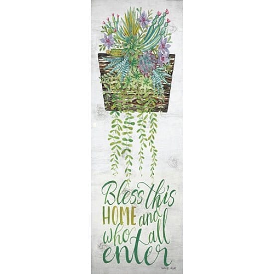 Penny Lane Publishing Bless This Home By Cindy Jacobs Art Print - 8 X 24