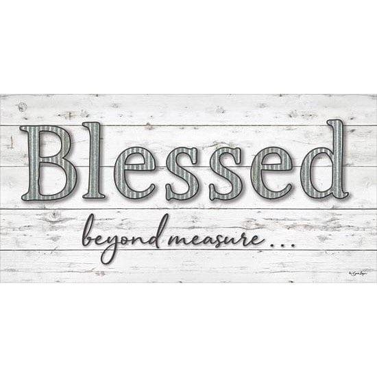Penny Lane Publishing Blessed Beyond Measure By Susie Boyer Art Print - 12 X 24
